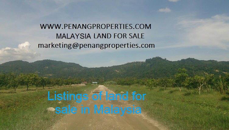 Land for sale in Malaysia. 土地出售