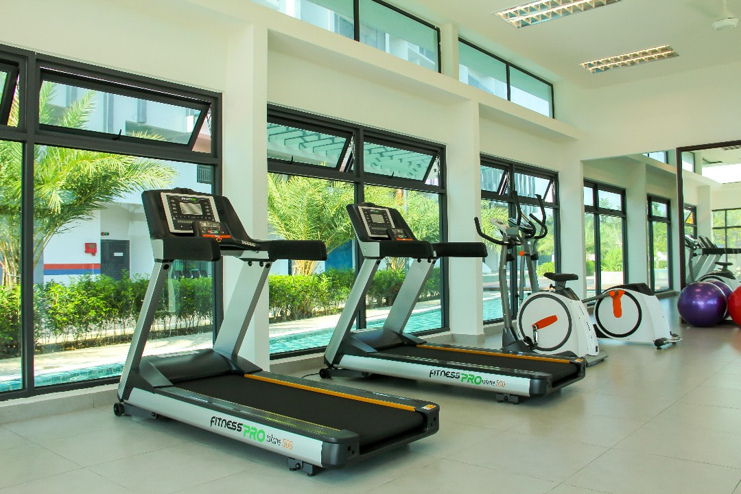 Gymnasium for a healthly lifestyle