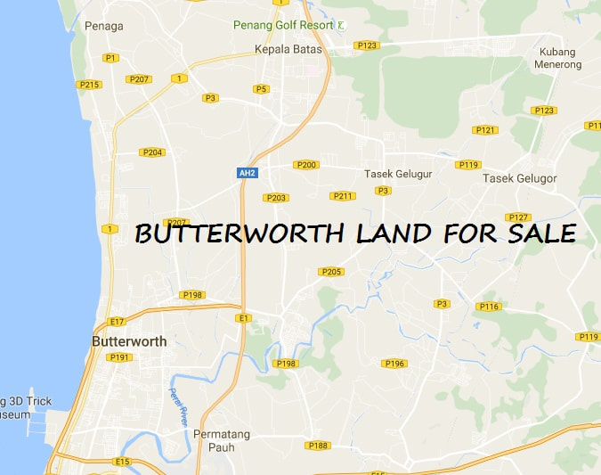Butterworth land map