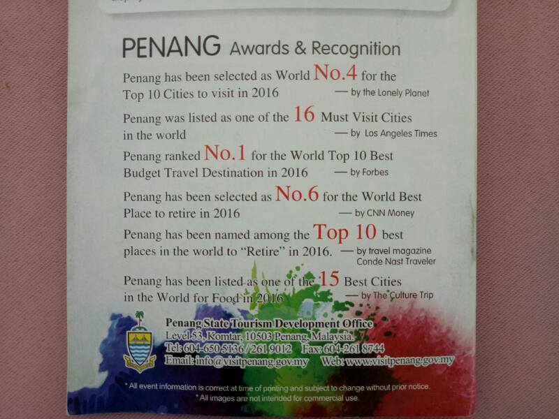 Penang awards