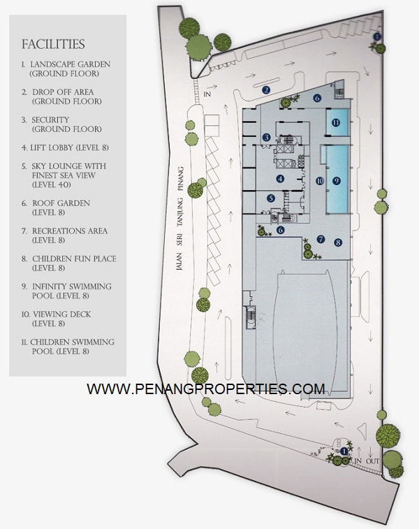 Facilities floor site layout plan