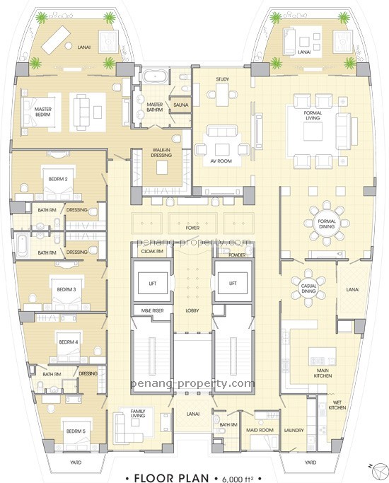 Floor plan and layout