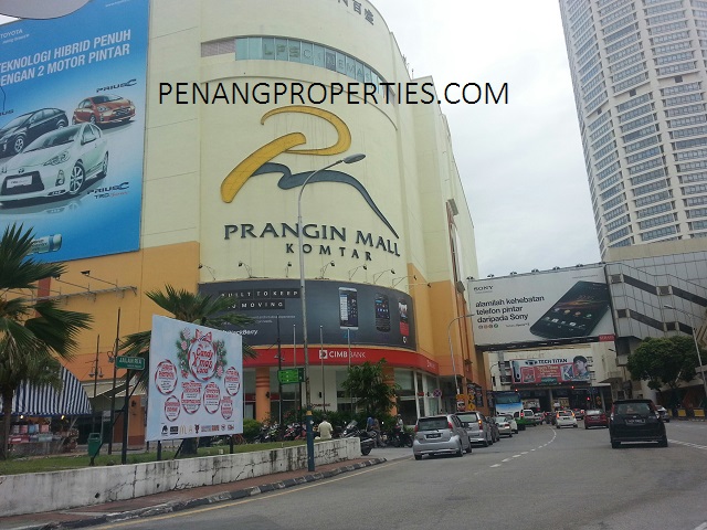 Prangin mall and Komtar Tower