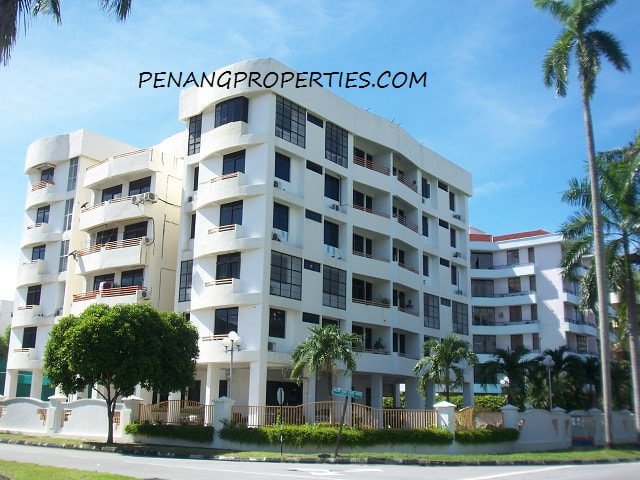 Low density apartment in Pulau Tikus