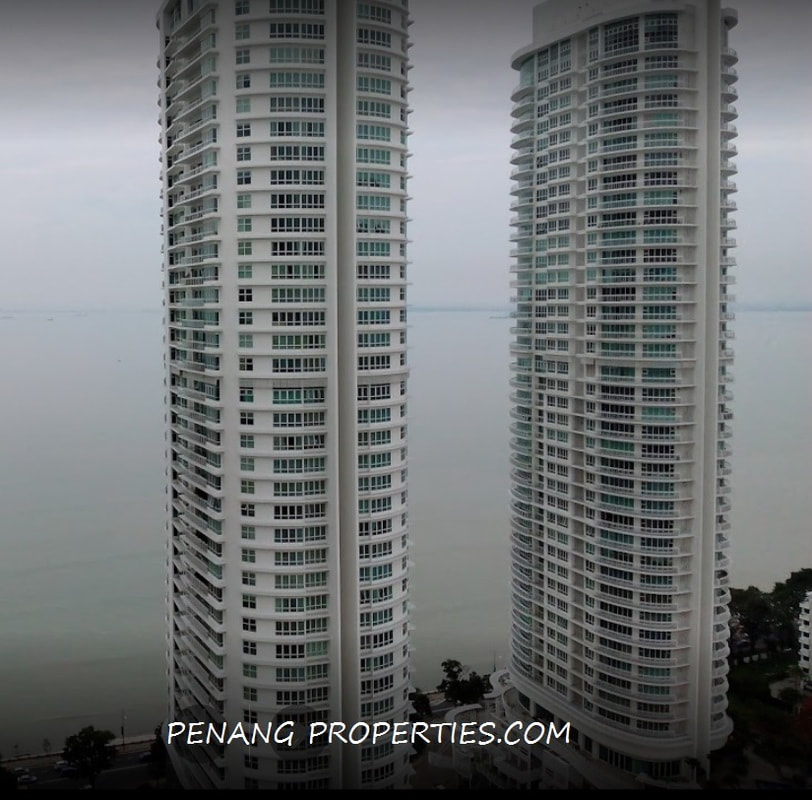 The tallest residential tower in Penang Island.