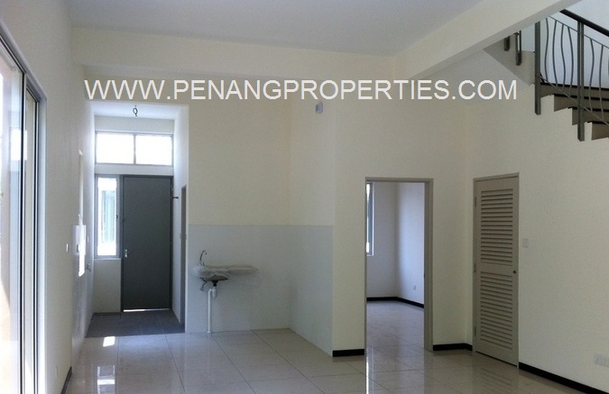Double storey house for sale and rent.