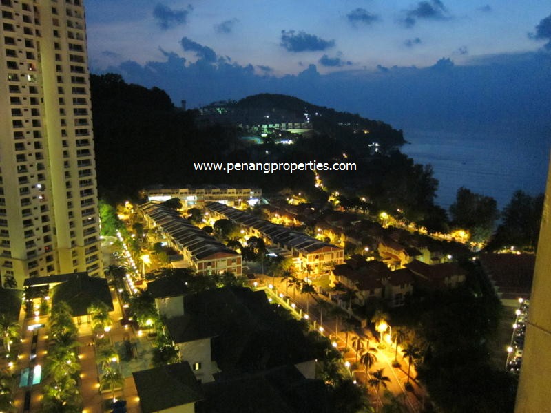 View after sunset