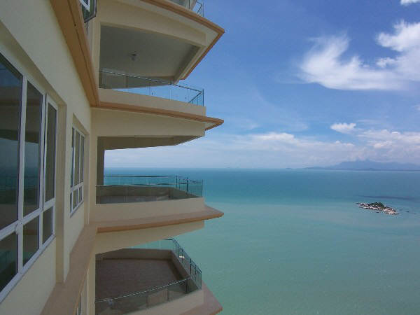 A big balcony