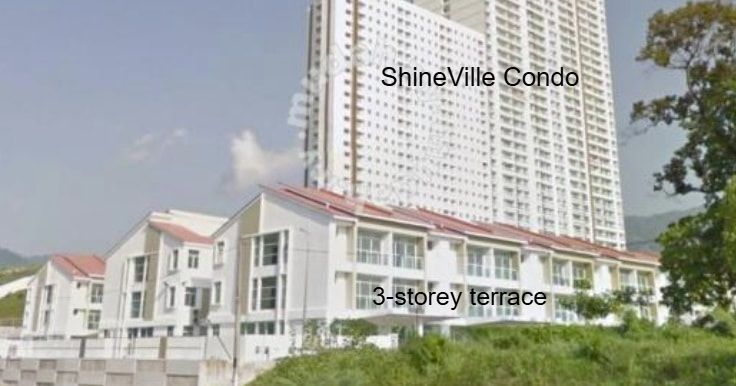 Shinevilla terrace and Shinevilla condominium