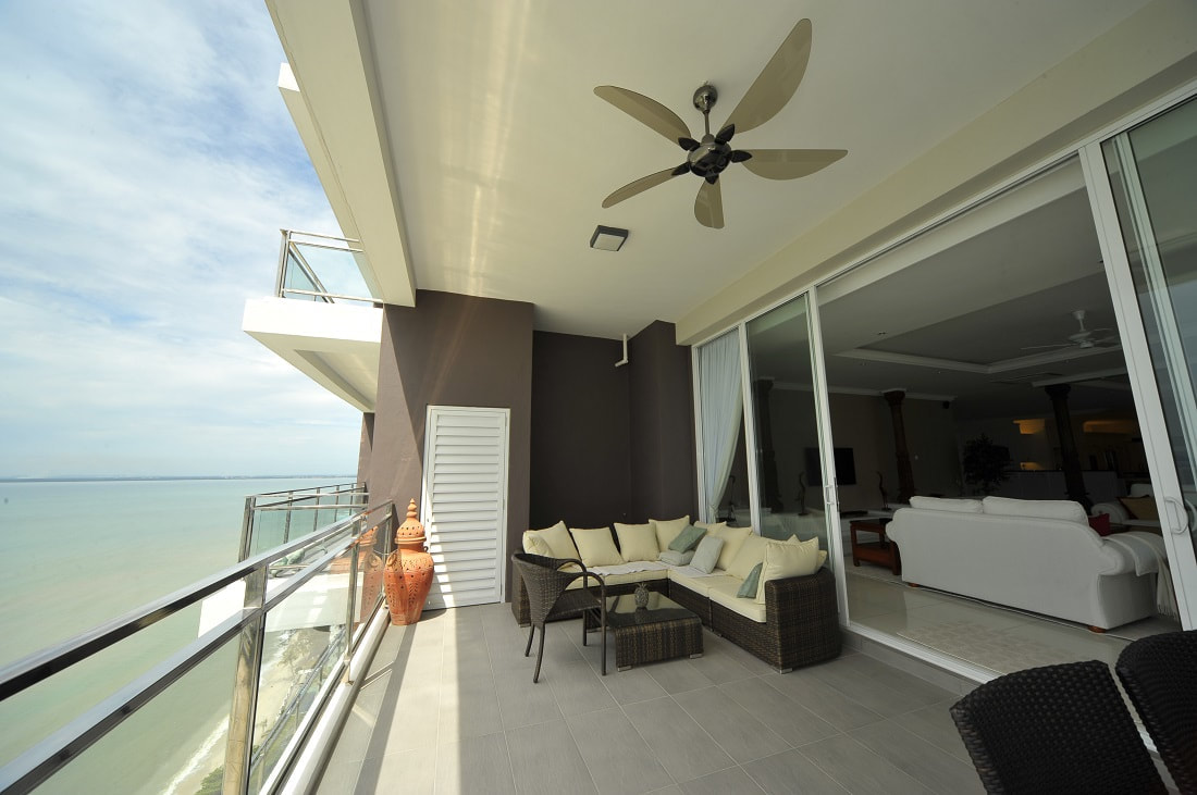 Sky Home beach-front condo
