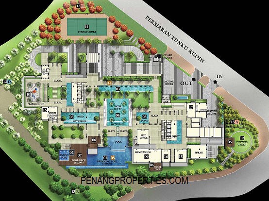 Site plan and layout