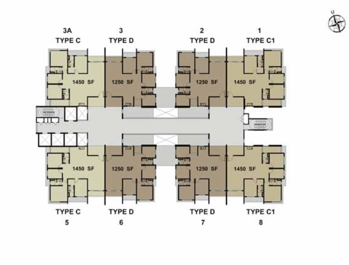 Type and unit layout