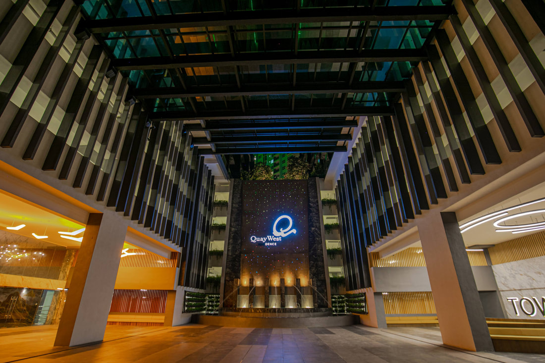 quaywest residence lobby entrance 