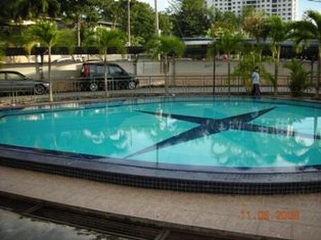 Swimming pool area