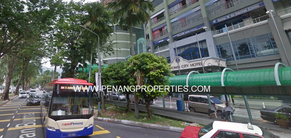 The shopping mall is located along BurmahRoad
