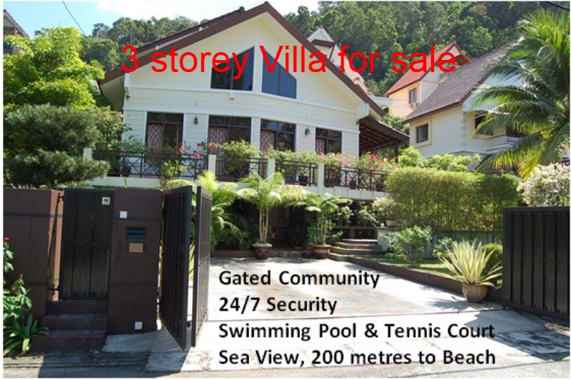 Ferringhi Villa 3 storey detached bangalow