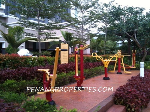 Outdoor exercise station