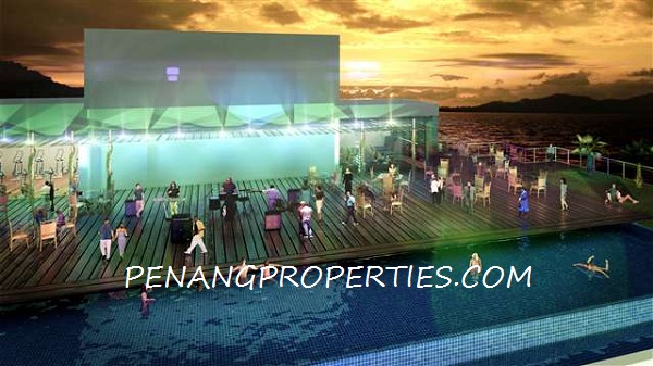 Pool facilities area
