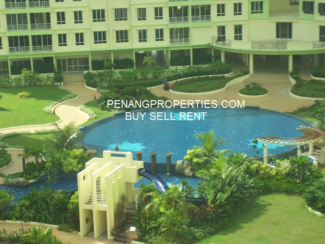 View of the swimming pool