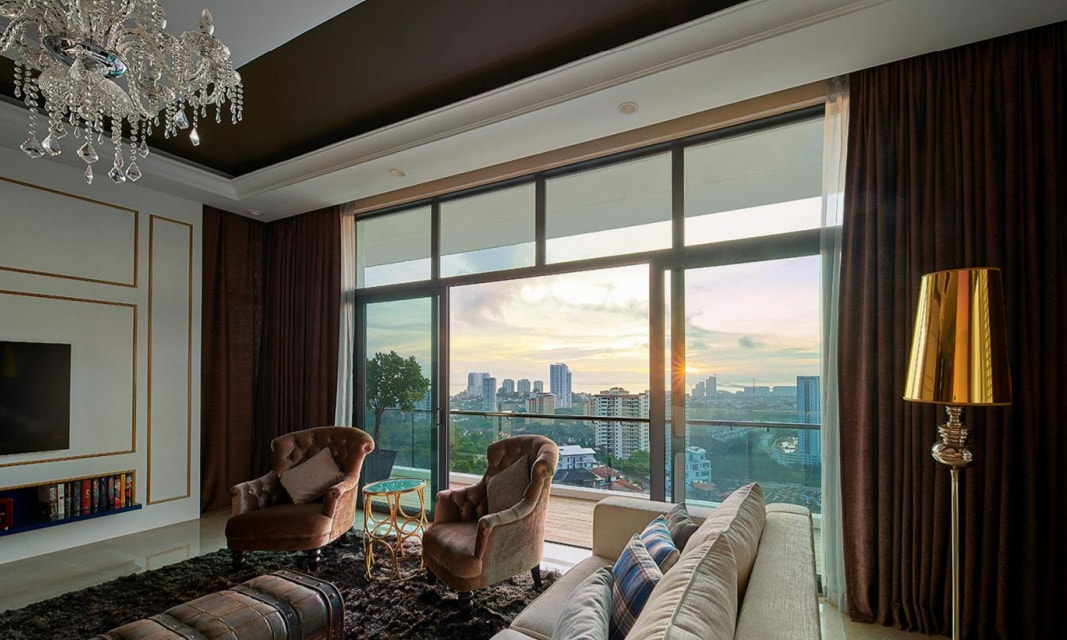 Interior photo of the home
