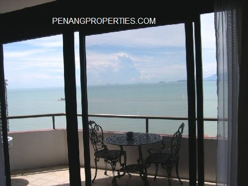 With an outdoor balcony
