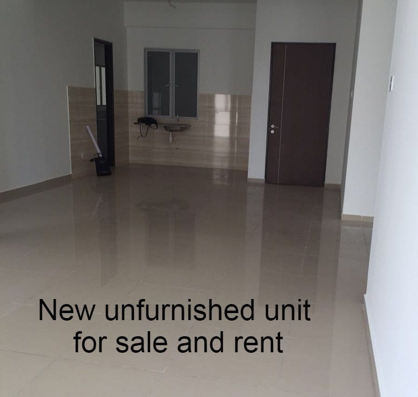 New unfurnished unit