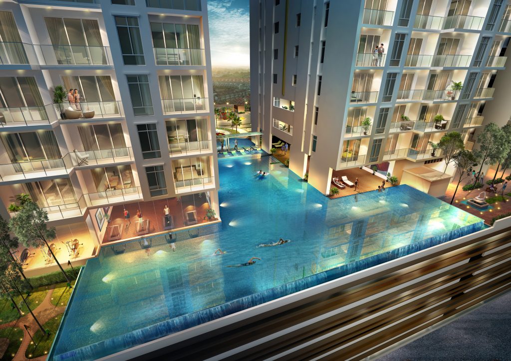Two tower condominium units for sale