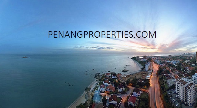 View of Tanjung Bungah town