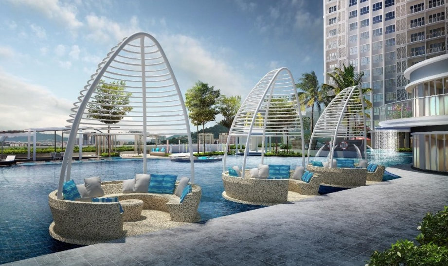 Island cabanas