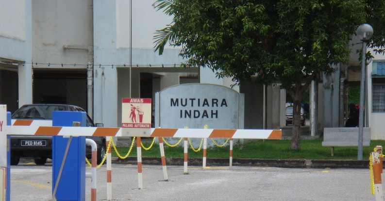Guarded entrance
