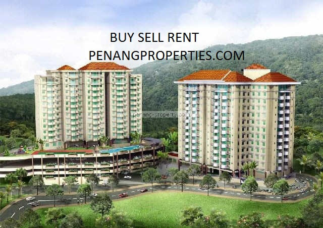 Two block of 16 storey condo in Air itam