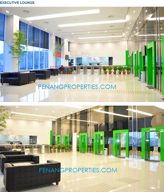 Interior of the Suntech lobby