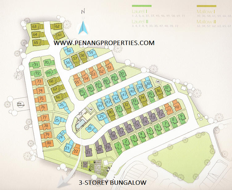 Baymont Residence site plan