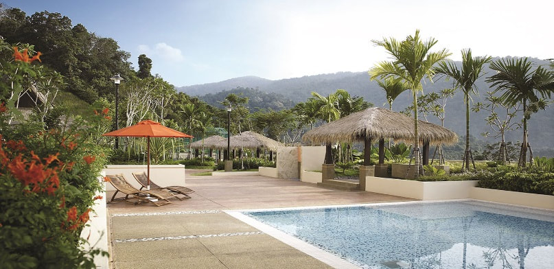 Swinning pool area