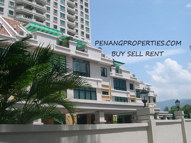 One block high r0se and 3-storey villas.
