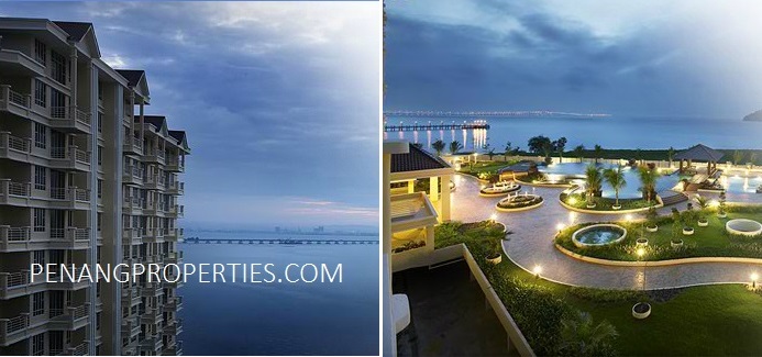 Putra Marine View at night