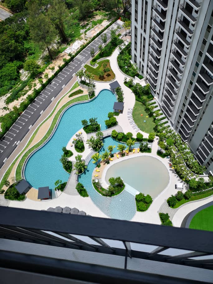 View from balcony