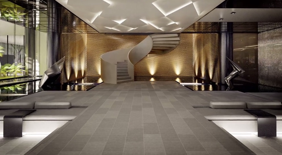 Grand lobby area