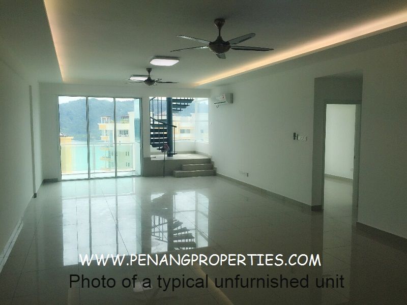  4 bedroom, sea view unit.