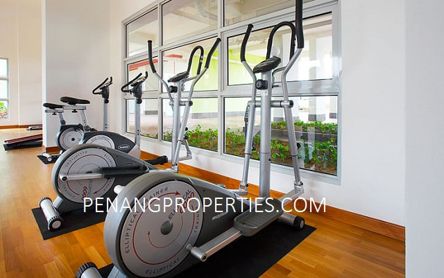 Well equipped gym