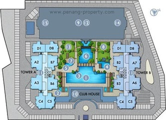 Unit layout plan