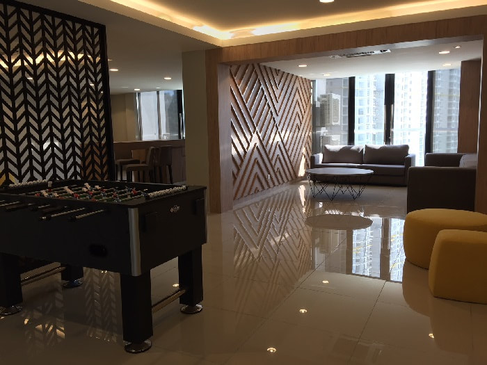A fully furnished unit