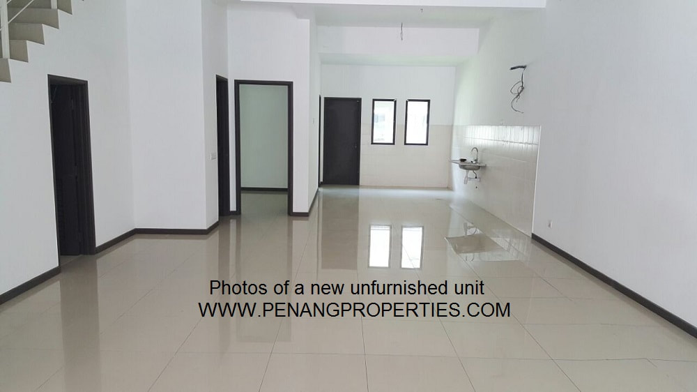New unfurnished unit