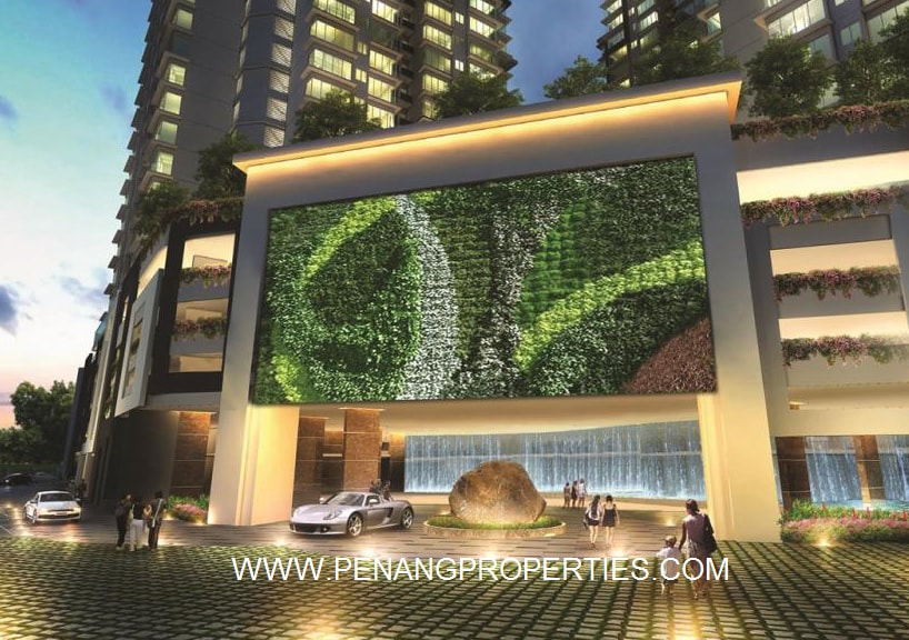 An amazing facade greets you at The Clover