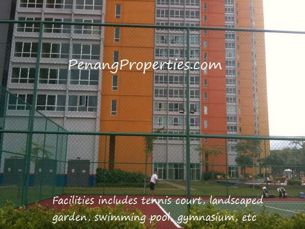 Tennis court facilities