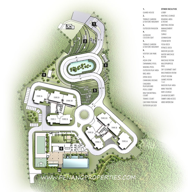 Alila 2 Facilities site and floor plan