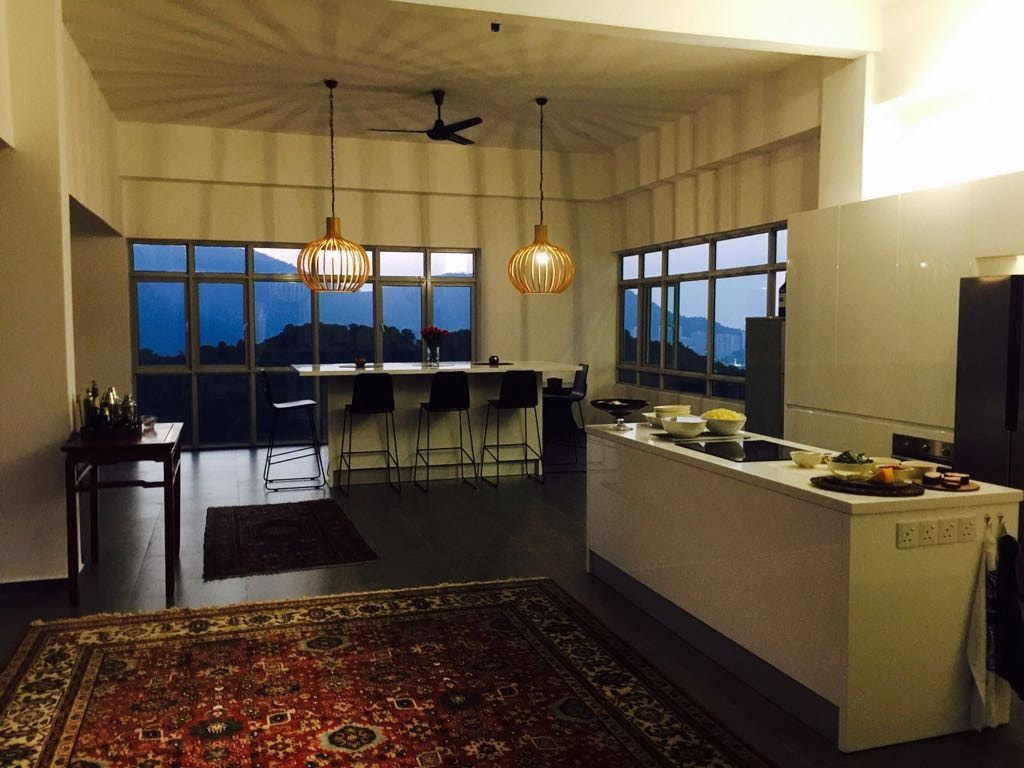Designer kitchen cabinets