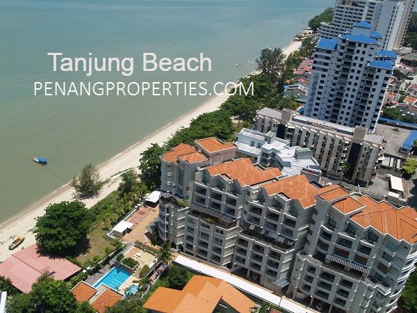 Beach front condominium