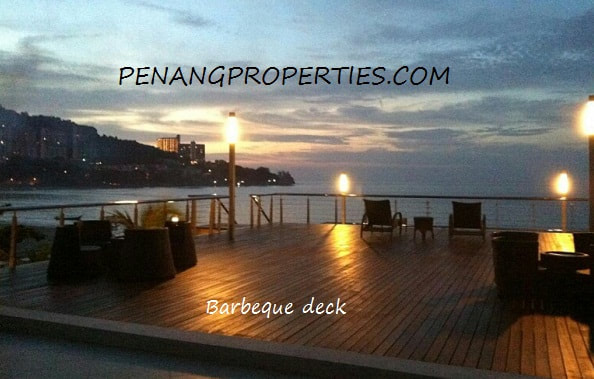 Barbeque and viewing deck