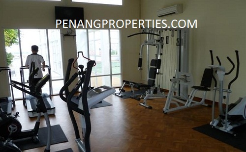 Gymnasium for residents
